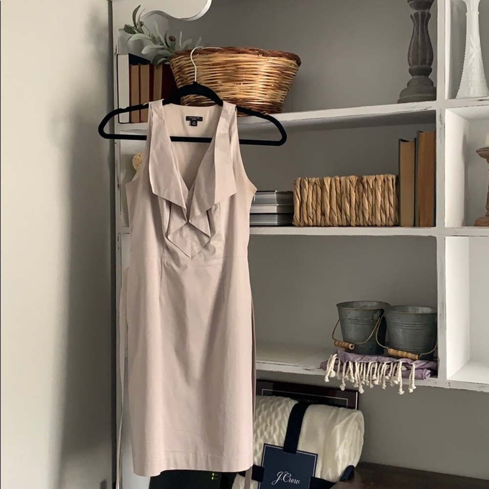 Ann Taylor Sleeveless Shift Work Dress w/Belt 0P